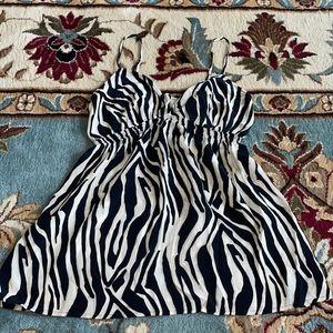 EXPRESS Printed Spaghetti Strap Top